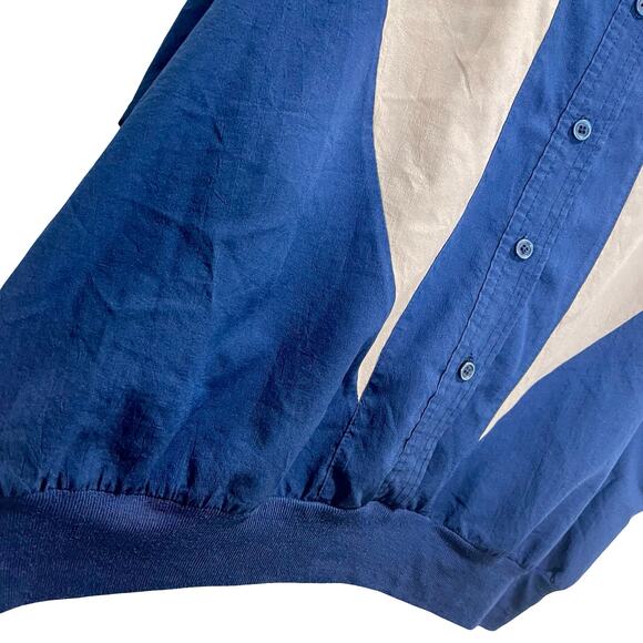 Vintage 90s Western Geometric Batwing Button-Up Top - Size XL - Picture 6 of 10